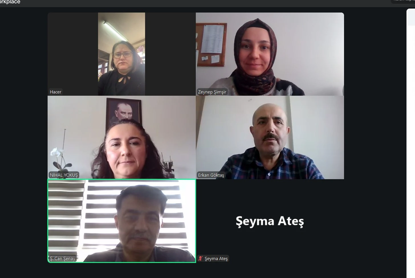 Kalite Komisyonu Online Toplantısı